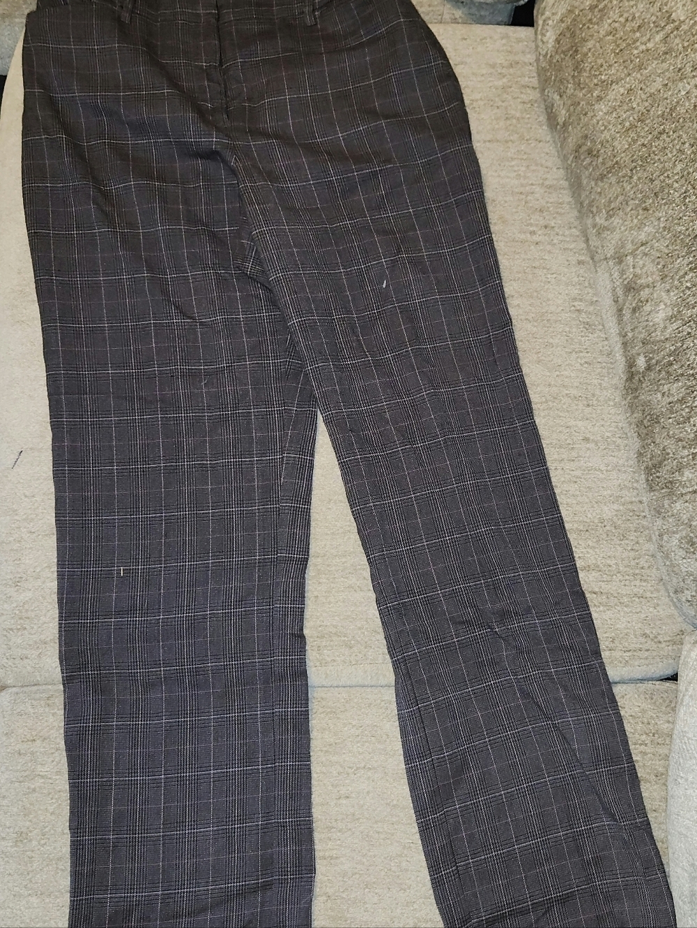 212 Collection Plaid Dress Pants